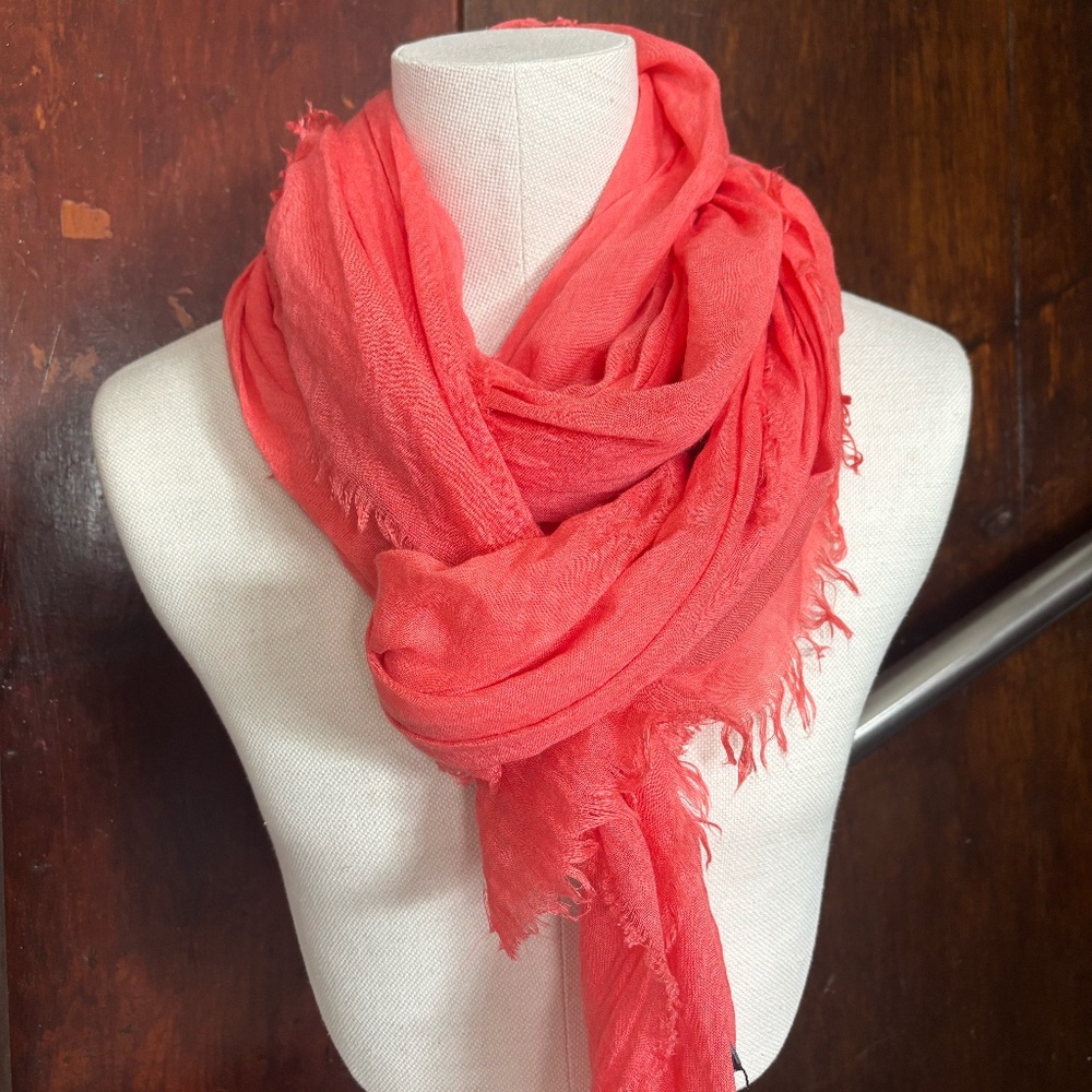 Boheme Scarf in Salmon